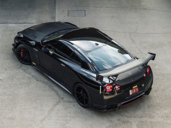Nissan GTR Stage S 6 By Jotech Motorsports top view rear three quarters