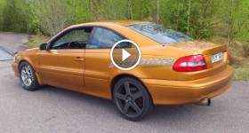 Volvo c70 (677hp) vs CBR 1000 -07 (180hp)