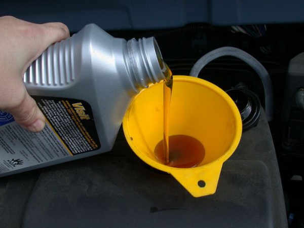 motor oil refill