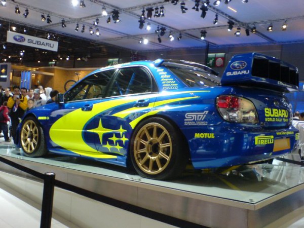 subaru imprezza rear three quarters
