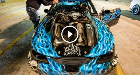 1600hp Nitrous Mustang - Insane Paint Job