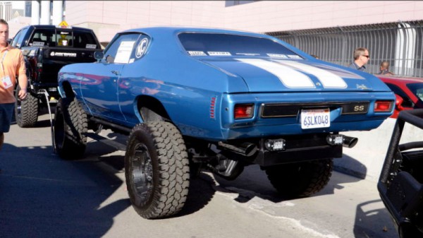 1970 Chevrolet Chevelle 4x4 monster rear three quarters