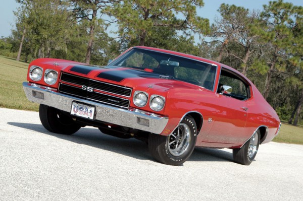 1970 Chevrolet Chevelle SS LS6 front three quarters