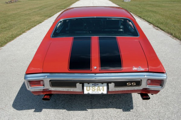 1970 Chevrolet Chevelle SS LS6 rear end view
