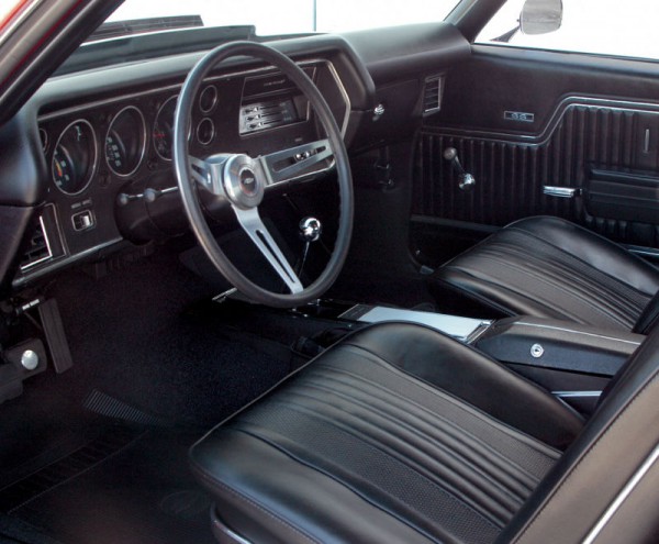 1970 Chevrolet Chevelle SS LS6 steeering wheel