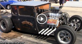 2015 Hunnert Car Heads Up Drags Jeffrey Jacobson 354 Hemi Rat Rod Nostalgia Drag Racing