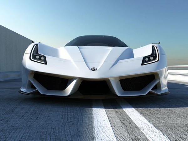 American supercar ER W70 front end