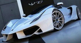 American supercar ER W70 front three quarters - cl