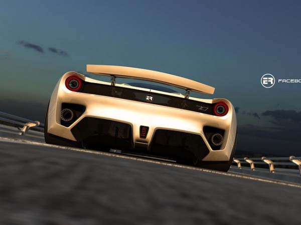 American supercar ER W70 rear end