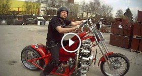 Chopper Powered By 9 Cylinders