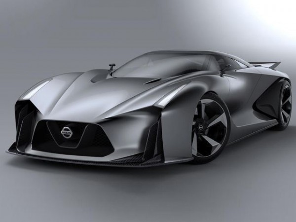 New Nissan GTR concept front three quarters