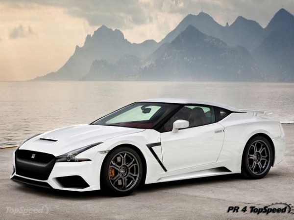 Next Generation Nissan GTR - front three quarters