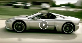 Falcon F7 Supercar 0 60 Burnout