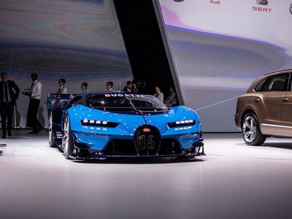 Bugatti Vision Gran Turismo front end