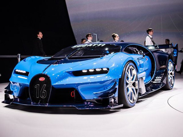 Bugatti Vision Gran Turismo front three quarters