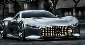 Mercedes-Benz AMG Vision Gran Turismo Concept front three quarters - cl