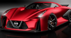 Nissan 2020 Vision Gran Turismo front three quarters right angle - cl