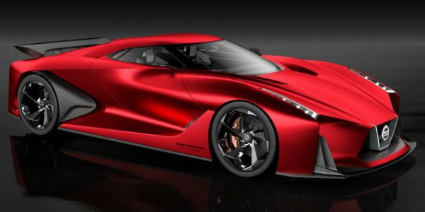 Nissan 2020 Vision Gran Turismo front three quarters right angle - cl