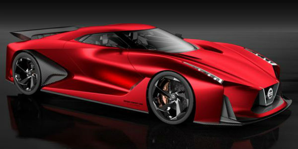Nissan 2020 Vision Gran Turismo front three quarters right angle - cl