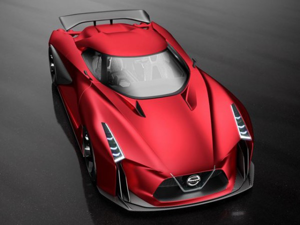 Nissan 2020 Vision Gran Turismo front top view