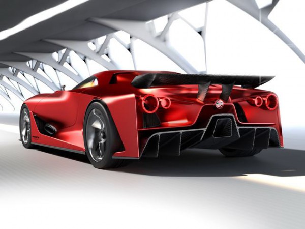 Nissan 2020 Vision Gran Turismo rear three quarters