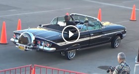 Car Parade arriving at SEMA Show Ignited 2015 part 5