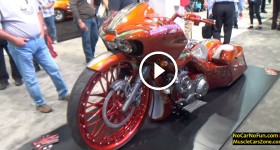 Custom Bike Camtech Custom Baggers at 2015 Sema Motor Show