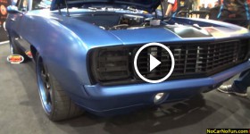1969 Chevrolet Camaro Flaming River Classic Restorations at 2015 Sema Motor Show