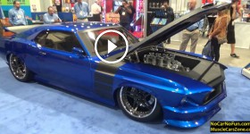 1969 Ford Mustang Boss 302 Restored at 2015 Sema Motor Show