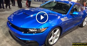 2015 Ford Mustang 302 Saleen Metallic Blue 2015 Sema Motor Show
