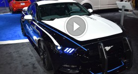 2015 Ford Mustang Police Car DRAGG Oxnard at 2015 Sema Motor Show