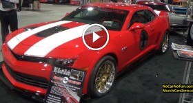 2015 Z28 Camaro The Big Red Edition RJ Gottlieb at 2015 Sema Motor Show