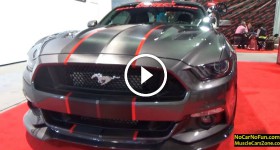 2016 Ford Mustang GT 5.0 MGP Caliper Covers 2015 Sema Motor Show