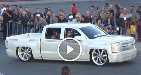 Car Parade arriving at SEMA Show Ignited 2015 part 1