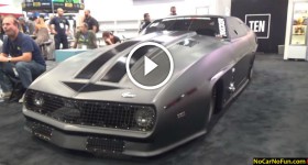 Chevy Camaro Drag Race Car 1320 Videos at 2015 Sema Motor Show