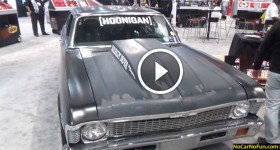 Classic Chevy NAPALM Nova Kill All Tires at 2015 Sema Motor Show
