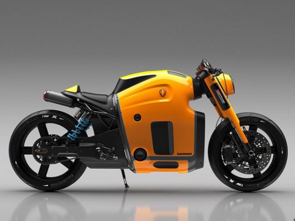 Concept Bike Designed by Burov Art side view
