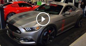 Custom Ford Mustang GT 5 0 DefenderWorx, Mustang T Rex at 2015 Sema Motor Show