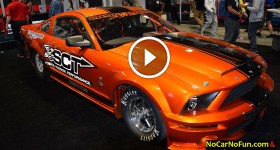 Ford Mustang SCT Competition Auto TBC Drag Race Cars - 2015 SEMA Motor Show