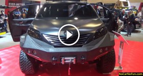 HUGE Toyota Ultimate Utility Vehicle Zdesignz at 2015 Sema Motor Show