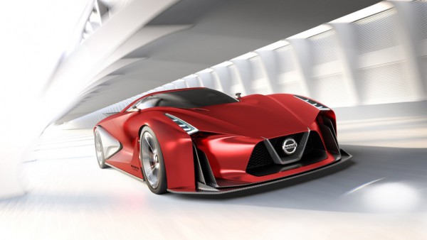 Nissan Concept 2020 Vision Gran Turismo front three quarters view