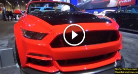 2015 Ford Mustang Convertible at 2015 Sema Motor Show