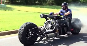 45mph Run Hydrostatic AWD Turbo Diesel Motorcycle