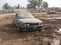 BMW 520i front end