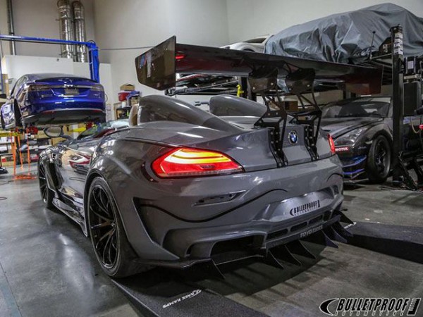 BMW Z4 GT Continuum rear three quarters