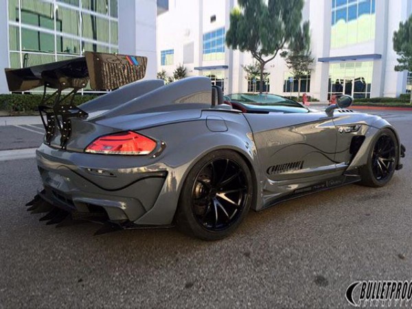 BMW Z4 GT Continuum rear three quarters view