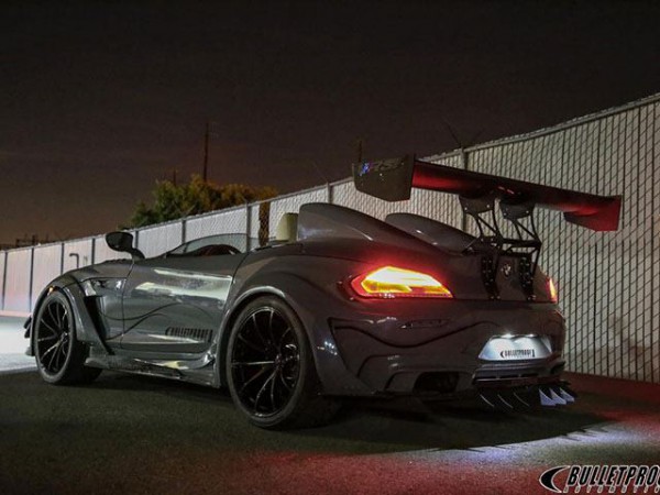 BMW Z4 GT Continuum side rear three quarters