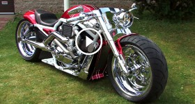 Custom Supercharged Harley Davidson
