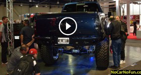 Ford F Series Lifted Truck American Force Toyo Tires King Off-road Racing Shocks - 2015 Sema