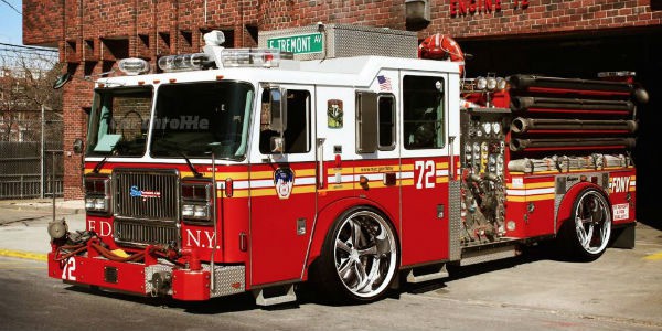 The world's most useless fire truck side three quarters - cl